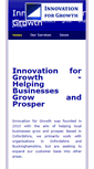 Mobile Screenshot of innovationforgrowth.co.uk